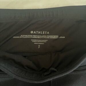 Athleta Black Powerstretch Leggings-Small